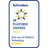 Schroders Best Use Of Platform Technology Winner